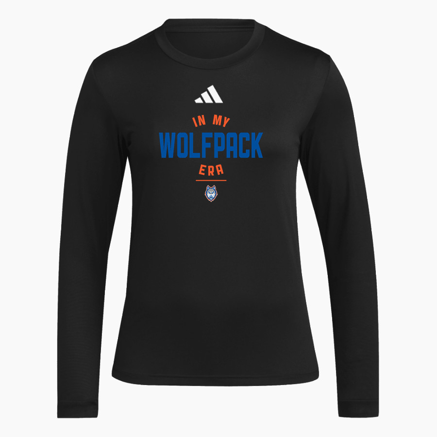 SAINT JOSEPH'S CATHOLIC ACADEMY <span class="pdp-name-mascot">SAINT JOSEPHS Wolves</span> adidas Women's Long Sleeve Pregame Tee