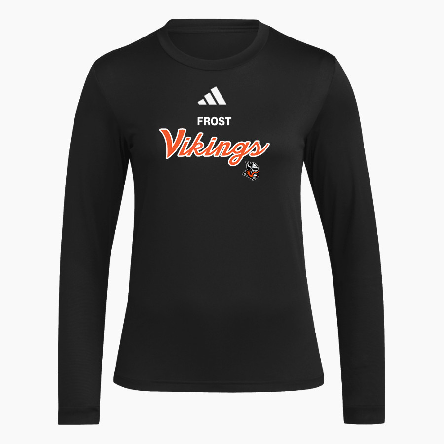 Frost Vikings <span class="pdp-name-mascot">Frost Vikings</span> adidas Women's Long Sleeve Pregame Tee
