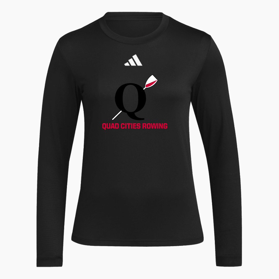 Quad Cities Rowing Quad Cities Row <span class="pdp-name-mascot">Quad Cities Rowing</span> adidas Women's Long Sleeve Pregame Tee