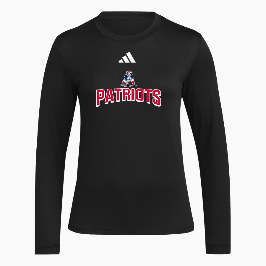 Oakland Patriots <span class="pdp-name-mascot">Oakland Patriots</span> adidas Women's Long Sleeve Pregame Tee