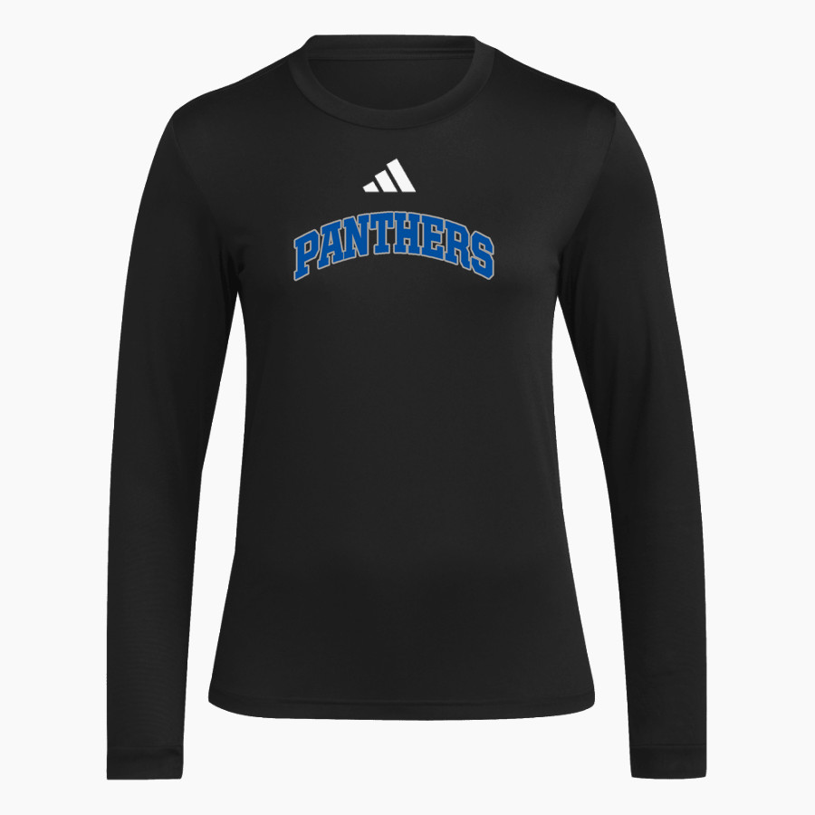 SPRINGBORO HIGH SCHOOL PANTHERS <span class="pdp-name-mascot">SPRINGBORO PANTHERS</span> adidas Women's Long Sleeve Pregame Tee