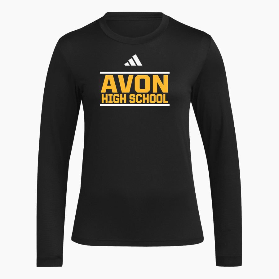 Avon Orioles <span class="pdp-name-mascot">Avon Orioles</span> adidas Women's Long Sleeve Pregame Tee
