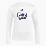 THE BROOK HILL HIGH SCHOOL GUARD <span class="pdp-name-mascot">THE BROOK HILL GUARD /THE</span> adidas Women's Long Sleeve Pregame Tee Front Thumbnail