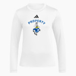 WATERTOWN HIGH SCHOOL GOSLINGS adidas Women's Long Sleeve Pregame Tee Front Thumbnail
