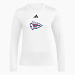 Washington Academic Warriors <span class="pdp-name-mascot">Washington Academic Warriors</span> adidas Women's Long Sleeve Pregame Tee Front Thumbnail