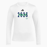 Maspeth Argonauts <span class="pdp-name-mascot">Maspeth Argonauts</span> adidas Women's Long Sleeve Pregame Tee Front Thumbnail