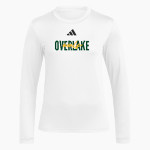 OVERLAKE OWLS ONLINE STORE adidas Women's Long Sleeve Pregame Tee Front Thumbnail
