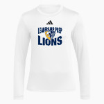 Leadership Prep Lions <span class="pdp-name-mascot">Leadership Prep School Lions</span> adidas Women's Long Sleeve Pregame Tee Front Thumbnail