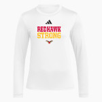 SENECA HIGH SCHOOL REDHAWKS <span class="pdp-name-mascot">SENECA REDHAWKS</span> adidas Women's Long Sleeve Pregame Tee Front Thumbnail