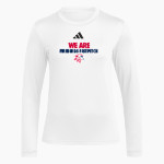 Firebirds Fastpitch The Official Online Store adidas Women's Long Sleeve Pregame Tee Front Thumbnail