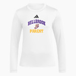 BELLBROOK GOLDEN EAGLES The Official Online Store <span class="pdp-name-mascot">BELLBROOK GOLDEN EAGLES</span> adidas Women's Long Sleeve Pregame Tee Front Thumbnail