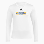 Creative Learning Dragons <span class="pdp-name-mascot">Creative Learning Dragons</span> adidas Women's Long Sleeve Pregame Tee Front Thumbnail