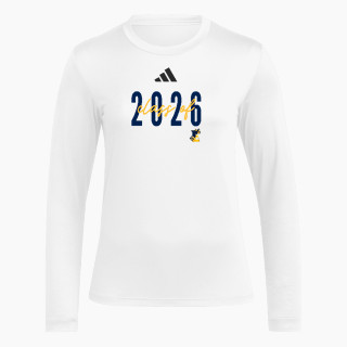 adidas Women's Long Sleeve Pregame Tee