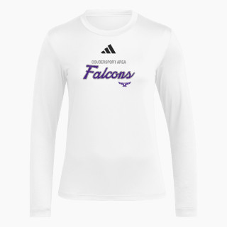 adidas Women's Long Sleeve Pregame Tee