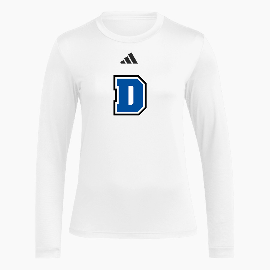 Dolgeville Central Blue Devils <span class="pdp-name-mascot">Dolgeville Central Blue Devils</span> adidas Women's Long Sleeve Pregame Tee