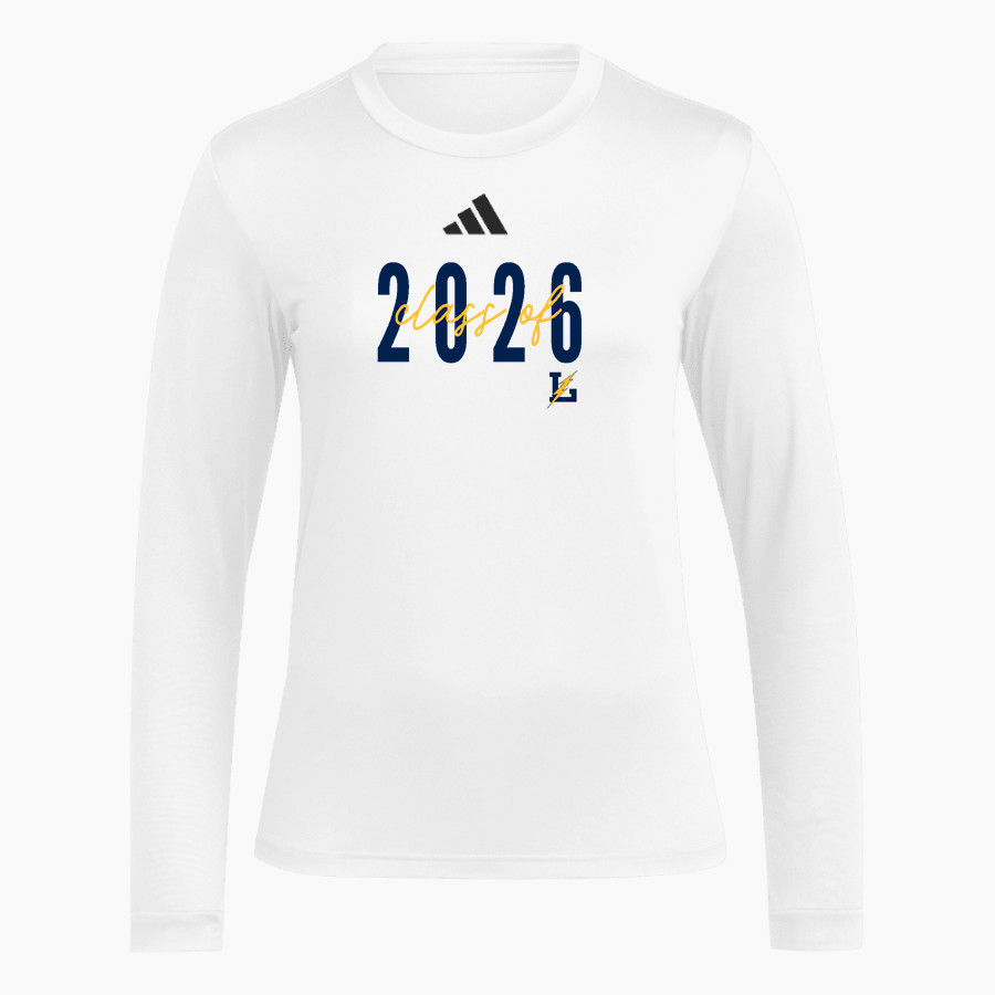 LITTLESTOWN HIGH SCHOOL THUNDERBOLTS <span class="pdp-name-mascot">LITTLESTOWN THUNDERBOLTS</span> adidas Women's Long Sleeve Pregame Tee