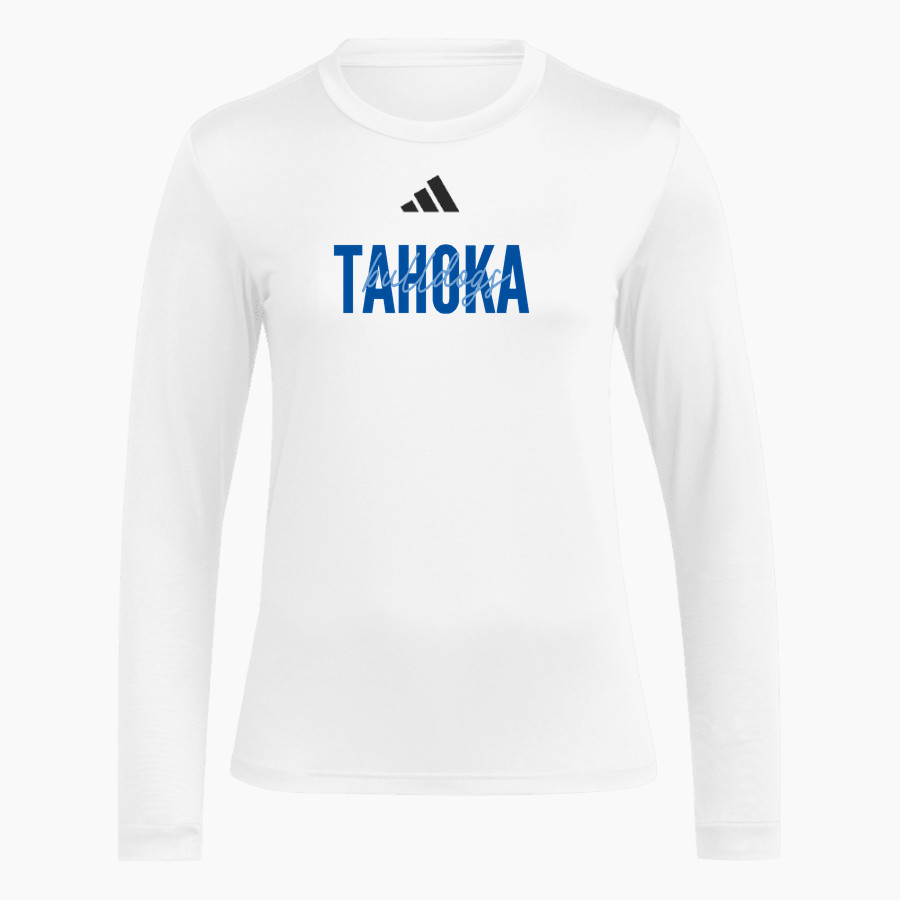 TAHOKA HIGH SCHOOL BULLDOGS <span class="pdp-name-mascot">TAHOKA BULLDOGS</span> adidas Women's Long Sleeve Pregame Tee