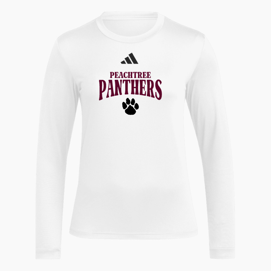 Peachtree Panthers <span class="pdp-name-mascot">Peachtree Academy Panthers</span> adidas Women's Long Sleeve Pregame Tee