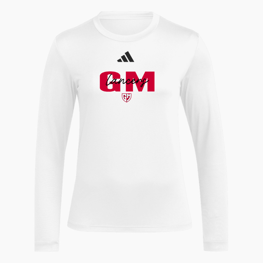 GENERAL MCLANE HIGH SCHOOL LANCERS <span class="pdp-name-mascot">GENERAL MCLANE LANCERS</span> adidas Women's Long Sleeve Pregame Tee