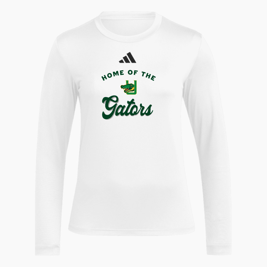 Unquowa Gators adidas Women's Long Sleeve Pregame Tee