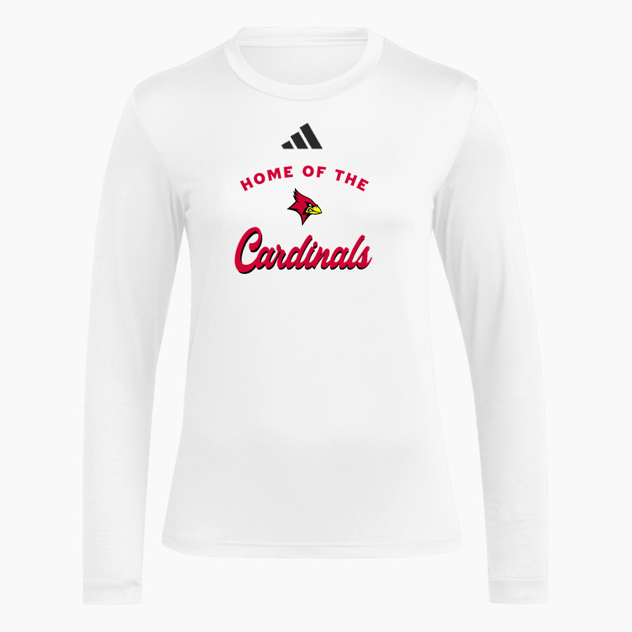 South Sioux City Cardinals adidas Women's Long Sleeve Pregame Tee