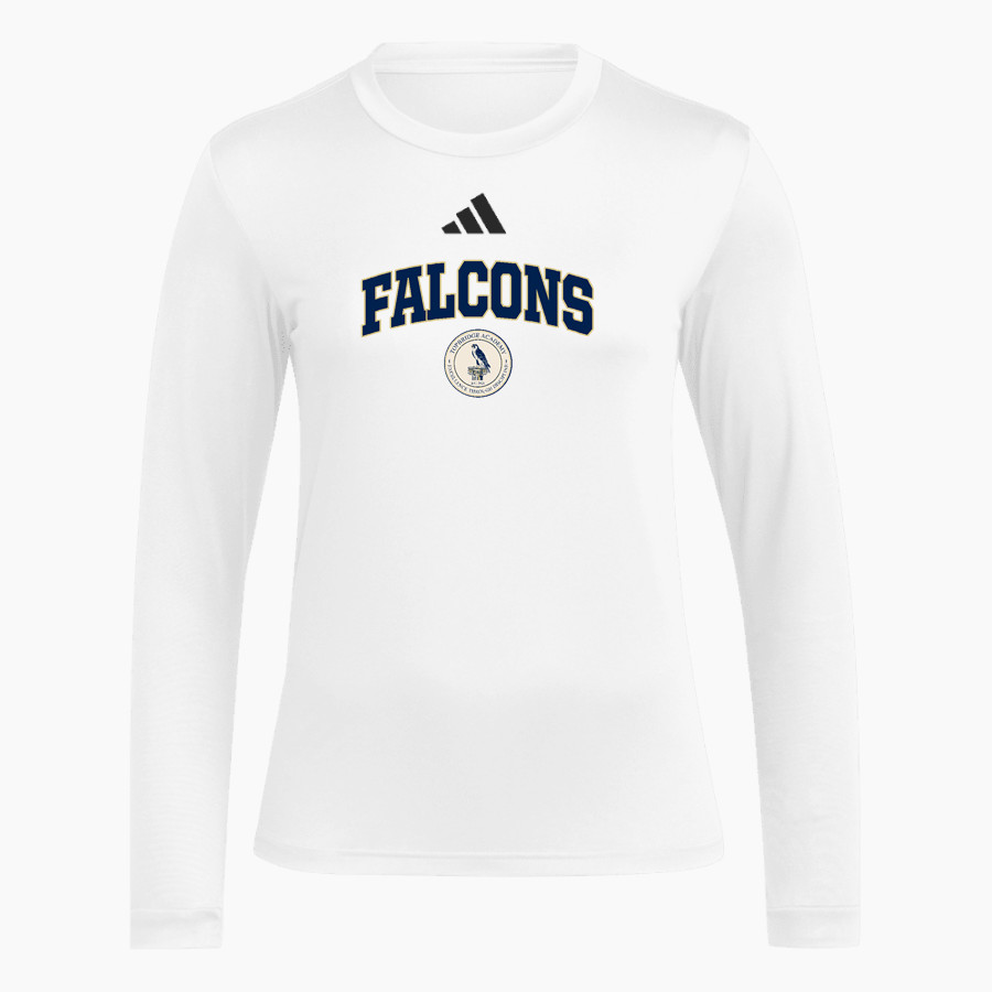 TopBridge Academy Falcons <span class="pdp-name-mascot">TopBridge Academy Falcons</span> adidas Women's Long Sleeve Pregame Tee