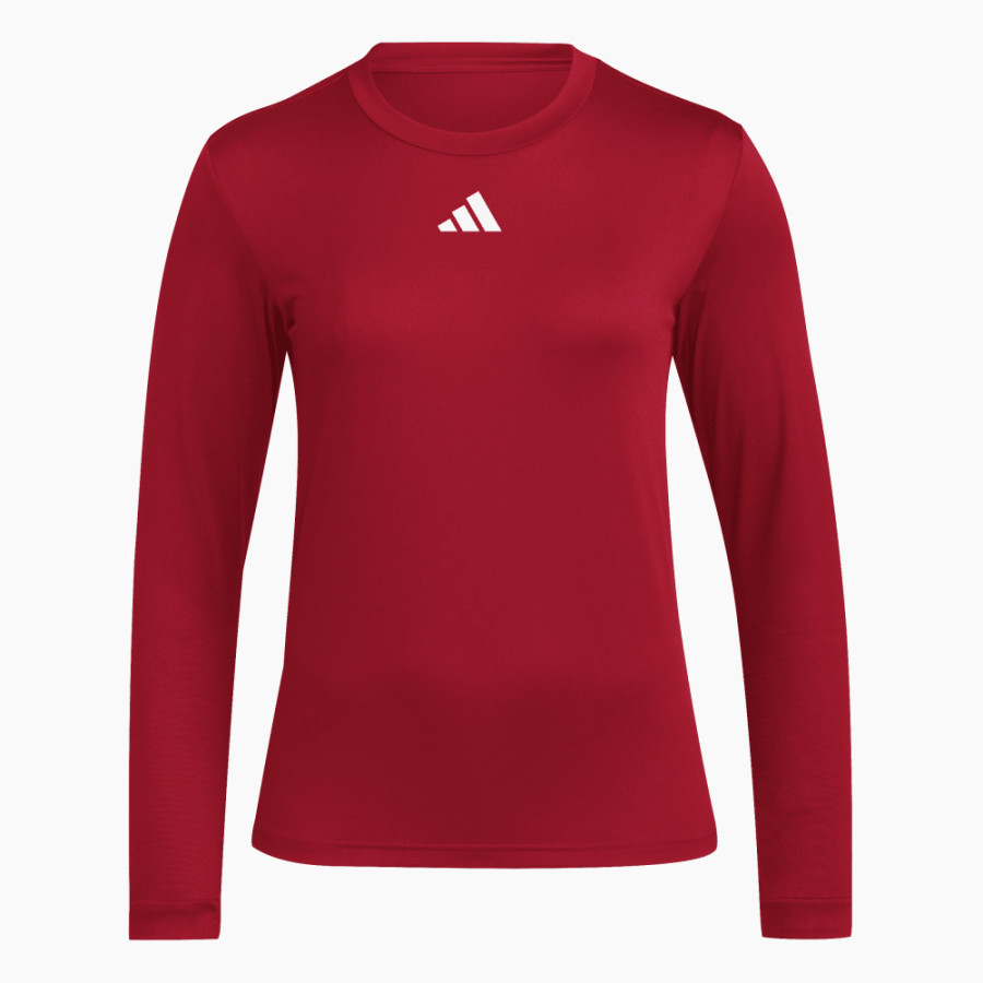 Clovis Point Coyotes adidas Women's Long Sleeve Pregame Tee