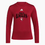SFC Eagles adidas Women's Long Sleeve Pregame Tee Front Thumbnail