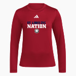 St. Louis CYC St. Louis CYC adidas Women's Long Sleeve Pregame Tee Front Thumbnail