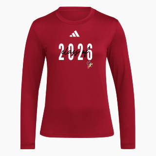 adidas Women's Long Sleeve Pregame Tee