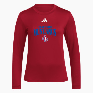 adidas Women's Long Sleeve Pregame Tee