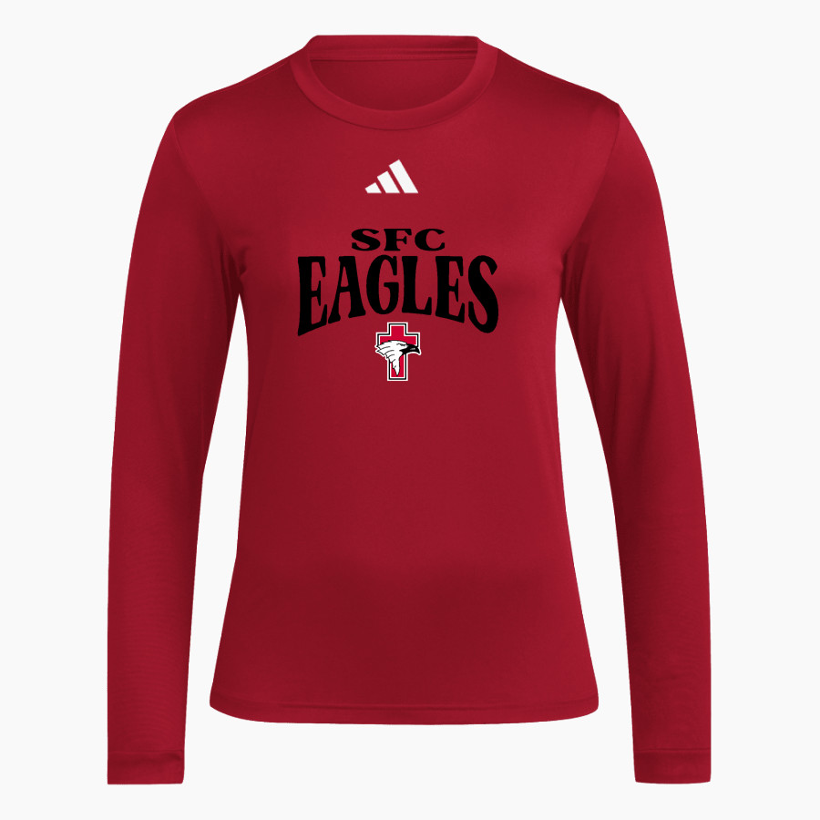 SFC Eagles adidas Women's Long Sleeve Pregame Tee