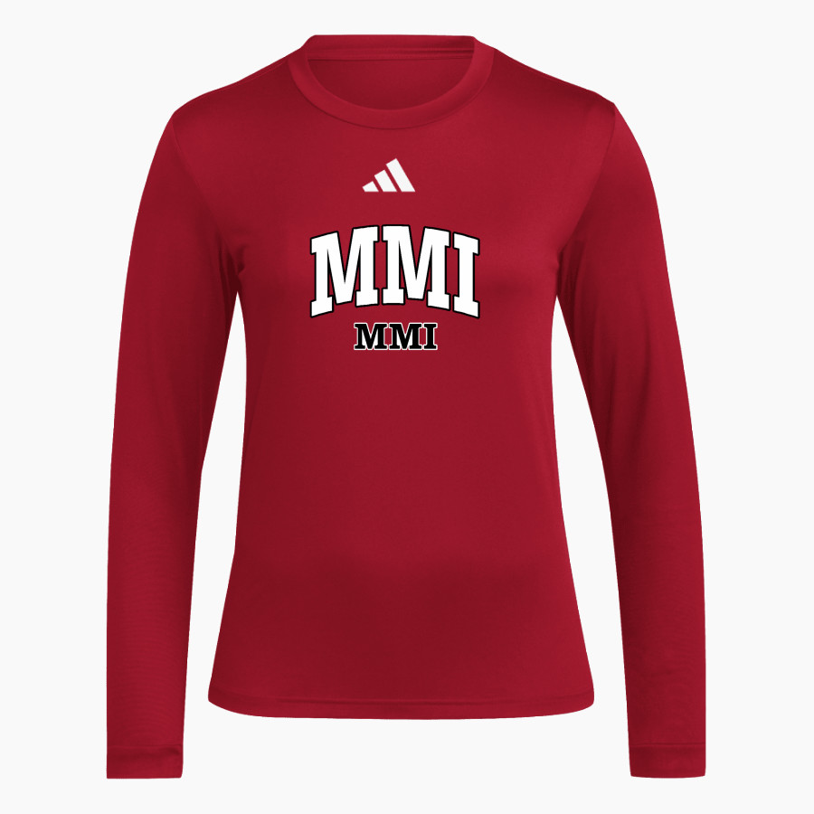 MMI PREPARATORY SCHOOL PREPPERS adidas Women's Long Sleeve Pregame Tee