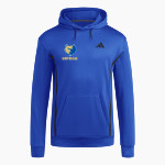 Brentwood Lacrosse Club Online Store <span class="pdp-name-mascot">Brentwood Bruins</span> adidas Men's Game&Go Training Hoodie Front Thumbnail