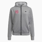 KENTON HIGH SCHOOL WILDCATS <span class="pdp-name-mascot">KENTON WILDCATS</span> adidas Women's Game & Go Full Zip Training Hoody Front Thumbnail