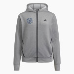 Founders Classical Lions <span class="pdp-name-mascot">Founders Classical Lions</span> adidas Women's Game & Go Full Zip Training Hoody Front Thumbnail