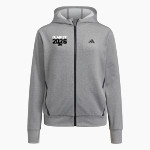 WALTER WELLBORN HIGH SCHOOL PANTHERS <span class="pdp-name-mascot">WALTER H WELLBORN PANTHERS</span> adidas Women's Game & Go Full Zip Training Hoody Front Thumbnail