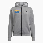 Greenfield Central Cougars Online Store <span class="pdp-name-mascot">Greenfield-Central Cougars</span> adidas Women's Game & Go Full Zip Training Hoody Front Thumbnail