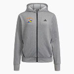 Rapids Softball Rapids Softball adidas Women's Game & Go Full Zip Training Hoody Front Thumbnail