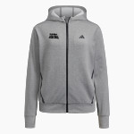 Be Better Foundation Team Derek Fisher adidas Women's Game & Go Full Zip Training Hoody Front Thumbnail