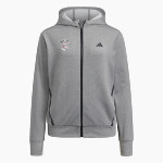 Buxton Recreation Buxton Recreation <span class="pdp-name-mascot">Buxton Recreation</span> adidas Women's Game & Go Full Zip Training Hoody Front Thumbnail