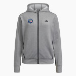 Kairos Public Schools Patriots <span class="pdp-name-mascot">Kairos Public Schools Patriots</span> adidas Women's Game & Go Full Zip Training Hoody Front Thumbnail
