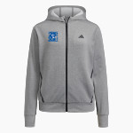 West Tech Panthers adidas Women's Game & Go Full Zip Training Hoody Front Thumbnail