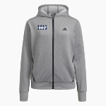 Saugerties Sawyers <span class="pdp-name-mascot">Saugerties Sawyers</span> adidas Women's Game & Go Full Zip Training Hoody Front Thumbnail