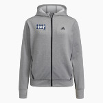 XAVIER HIGH SCHOOL HAWKS adidas Women's Game & Go Full Zip Training Hoody Front Thumbnail