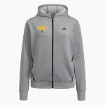 Wilmington Aquatic Club Sea Tigers <span class="pdp-name-mascot">Wilmington Aquatic Club Sea Tigers</span> adidas Women's Game & Go Full Zip Training Hoody Front Thumbnail