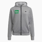 Hudson Hornets <span class="pdp-name-mascot">Hudson Hornets</span> adidas Women's Game & Go Full Zip Training Hoody Front Thumbnail