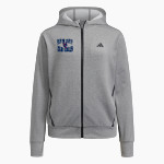 Putnam County War Eagles <span class="pdp-name-mascot">Putnam County War Eagles</span> adidas Women's Game & Go Full Zip Training Hoody Front Thumbnail