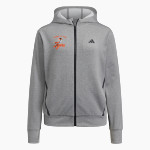 LAKE CITY HIGH SCHOOL TIGERS <span class="pdp-name-mascot">LAKE CITY TIGERS</span> adidas Women's Game & Go Full Zip Training Hoody Front Thumbnail