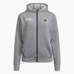 Mahwah Thunderbirds <span class="pdp-name-mascot">Mahwah Thunderbirds</span> adidas Women's Game & Go Full Zip Training Hoody Front Thumbnail